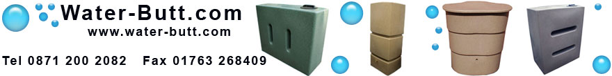 Water Butt | Water Butts |  Water Storage | Water Tanks | Slimline Water Butts | Ecosure Water Butts